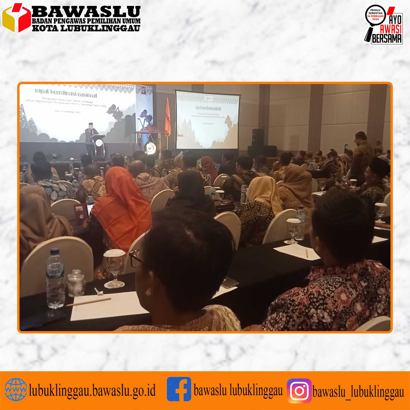 Optimalisasi Pengawasan, Bawaslu Gelar Rakornas Hubal Perdana