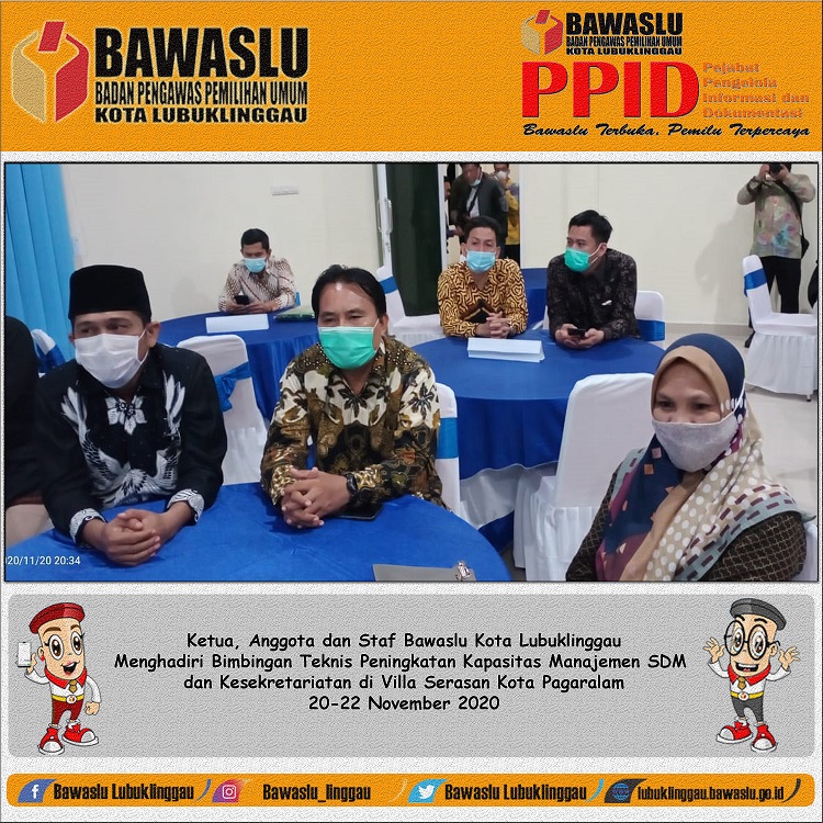 Menghadiri Undangan Bawaslu Provinsi Sumsel