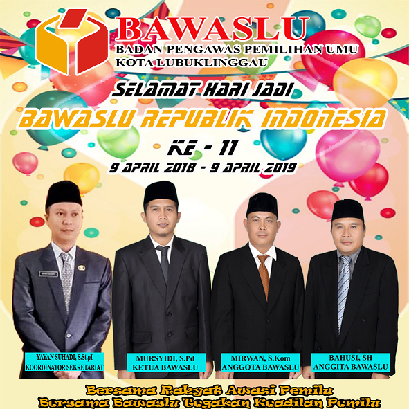 UCAPAN ULTA BADAN PENGAWAS PEMILIHAN UMUM