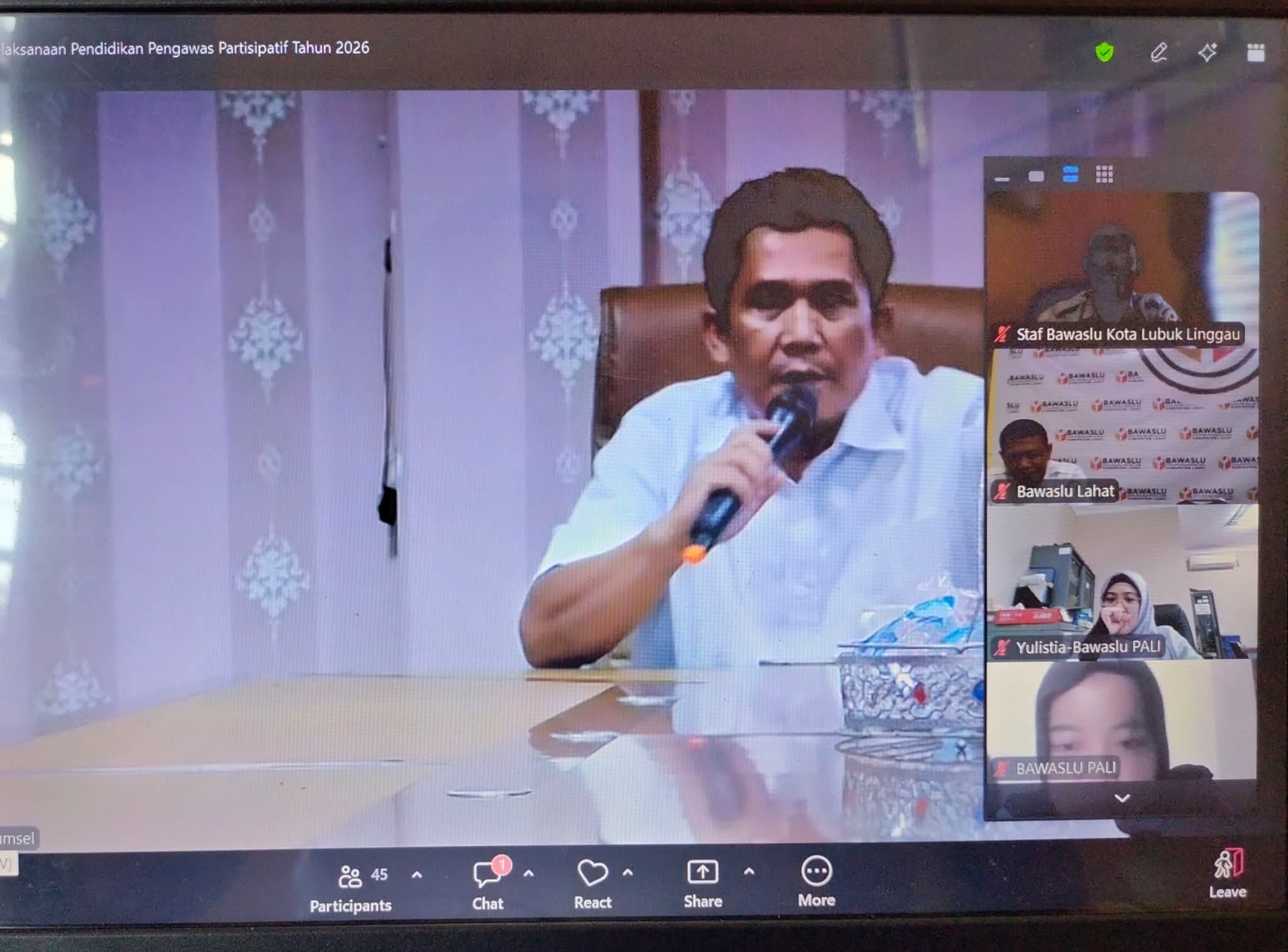 Dokumentasi Tangkapan zoom
