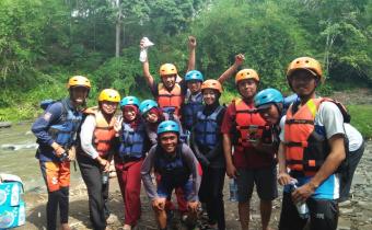 Arung Jeram Seru Ala Panwaslu Lubuklinggau