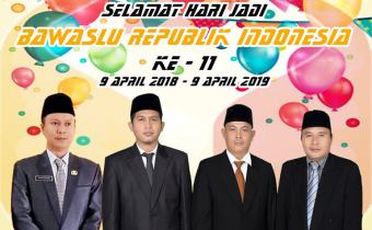 UCAPAN ULTA BADAN PENGAWAS PEMILIHAN UMUM