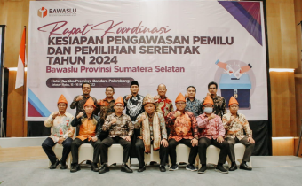 Rapat Koordinasi Persiapan Pengawas Pemilu dan Pemilihan Serentak Tahun 2024